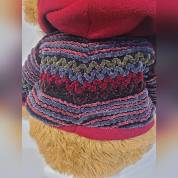 Vintage HUGE Lovable Huggable Teddy Bear Limited Edition 18" Dressy Tumble - Picture 4 of 8